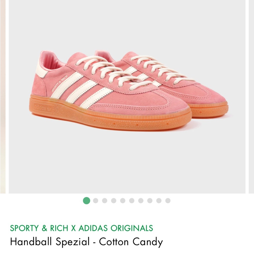 NWT* SOLD OUT SPORTY & RICH X ADIDAS ORIGINALS
Handball Spezial - Cotton Candy